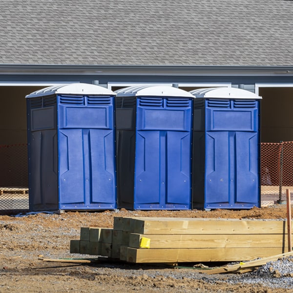 are there any restrictions on where i can place the portable toilets during my rental period in Eddystone